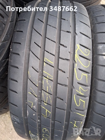 225 45 17 LASSA 2бр летни дот 2021г , снимка 3 - Гуми и джанти - 53889640