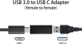 USB 3.0 F към TYPE C F адаптер, снимка 2