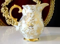 Каничка баварски костен порцелан,злато,барок. , снимка 3
