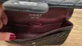 Chanel chevron black leather medium , снимка 4