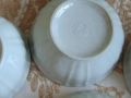 Шест купички стар български порцелан, снимка 5