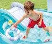Надуваем център Gator Play Intex, 201х170x84см, водна пързалка, PVC, зелен, снимка 6
