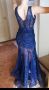 Синя бална рокля, снимка 1