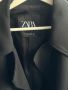 Чисто нов женски Шлифер на Zara черен - размел L, снимка 3