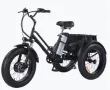 500W 48V 20" Електрически Хибрид Велосипед Триколка FAT TIRE , снимка 1