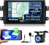 2+64G Techschermo Стерео система за Suzuki SX4 2006-2013,9-инчов екран, снимка 1