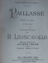 Продавам PAILLASSE.1893Г.R.LEONCAVALLO., снимка 4