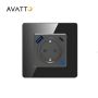 AVATTO N-WOT10-USB-B Интелигентен стенен контакт – 16A EU, снимка 1