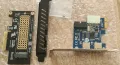 pcie x4 NVME adapter m.2 PCI 4.0/3.0 и PCIE x1 USB 3.0 card, снимка 1