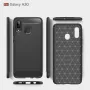 Samsung Galaxy A30/A20 Удароустойчив Carbon Fiber Калъф и Протектор, снимка 8