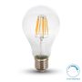 LED лампа 4W Filament A60 E27 3 Step Dimming Топло Бяла Светлина, снимка 1 - Лед осветление - 45683459