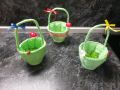 Великденски кошнички с украса за яйца, снимка 1 - Други - 45183312