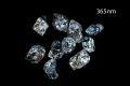 10 броя Петролен кварц кристал 11.7ct флуоресцентен #15, снимка 1