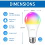 ANWIO E27 Smart WiFi LED лампа, 1521Lm, 12 W, Alexa, Google, TUYA ,SmartLife, E27, снимка 1