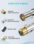 EMK XLR кабел Премиум балансиран 3-пинов XLR мъжки към женски, 1,5 метра, снимка 4