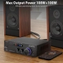 Bluetooth 5.0 HiFi усилвател 2x100W TPA3116, снимка 2