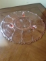 Стъклено плато за торта, снимка 1