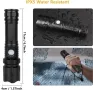 Ново мощно LED фенерче USB акумулаторно 5 режима за къмпинг туризъм, снимка 6