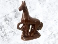 Винтидж Керамична статуетка на Кон от 1980г., снимка 1
