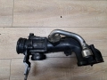 Дросел клапа с тръба за Mercedes W204, снимка 1