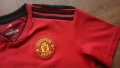 Adidas FC MANCHESTER UNITED Kids Football T-Shirt Размер 11-12г /152см детска футболна тениска 37-66, снимка 4