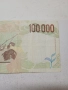 Италия Банкнота 100000 лири 1994 г , снимка 6