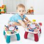 Интерактивна бебешка, музикална масичка с игри. Възраст: 1-3 години. Функции - светлини и звуци. Бут, снимка 5