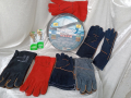Ръкавици за заваряване,Огнеупорни кожени ръкавици, устойчиви на огън/плам, заварчици,естествена кожа, снимка 9
