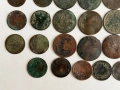 Лот 45 броя медни османски монети, снимка 3