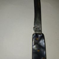 Старо джобно ножче СЪРП И ЧУК . Нож , ножка, снимка 5 - Антикварни и старинни предмети - 45235517