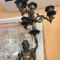 Старинни венециански свещници, снимка 6 - Антикварни и старинни предмети - 45321173