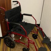 Сгъваема инвалидна количка /комбинирана/и ролатор, снимка 7 - Инвалидни колички - 43921223