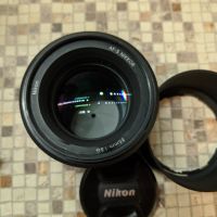 Nikon AF-S Nikkor 85mm f/1.8G - цена 500лв, снимка 1 - Обективи и филтри - 45542349