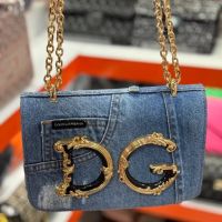 Дънкова чанта Dolce&Gabbana, снимка 2 - Чанти - 45608406