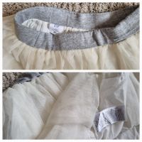 Бяла тюлена поличка GAP 5-6г. или 116см , снимка 2 - Детски рокли и поли - 45506666