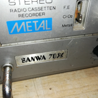 SANWA 7096-касетофон за части от германия 2603240813, снимка 10 - Радиокасетофони, транзистори - 44948982