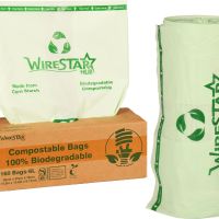 Wirestar Hub 6L-160 Bags биоразградими торби за хранителни отпадъци със сертификат EN13432 , снимка 1 - Други стоки за дома - 45608268
