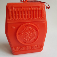Стара руска пластмасова кутия от бонбони играчка, колекция., снимка 2 - Колекции - 45038159