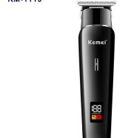 Безжична машинка за подстригване Kemei с LED дисплей / Дълъг живот на батерията / Батерия: Литиевойо, снимка 11 - Машинки за подстригване - 45790483