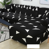 Еластичен калъф за диван "Мечта", черно и бяло, снимка 2 - Други - 44977662