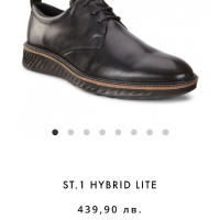 Мъжки обувки 
Еcco men's st.1 hybrid plain toe shoe 45н, снимка 1 - Официални обувки - 44946964