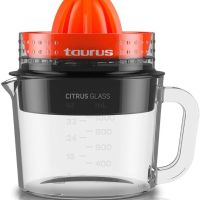 Чисто Нова Сокоизстисквачка и Цитруспреса TAURUS CITRUS GLASS 30W, 1 Л, снимка 2 - Сокоизстисквачки и цитрус преси - 45354728