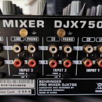 професионален мишпулт миксер BEHRINGER DJX 750, снимка 8 - Ресийвъри, усилватели, смесителни пултове - 45219667