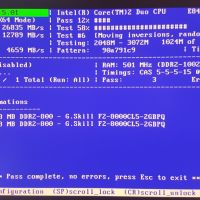 Gskill 2x2 DDR2 1000 at 1062 // OCZ Platinum 2x2 DDR2 1000, снимка 2 - RAM памет - 13617197