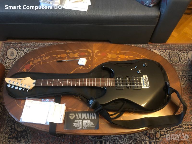 Електрическа китара Yamaha ERG 121C с усилвател YAMAHA GA-15, снимка 1