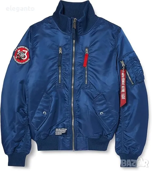 ALPHA INDUSTRIES RBF Мъжко зимно изолирано яке бомер размер Л, снимка 1