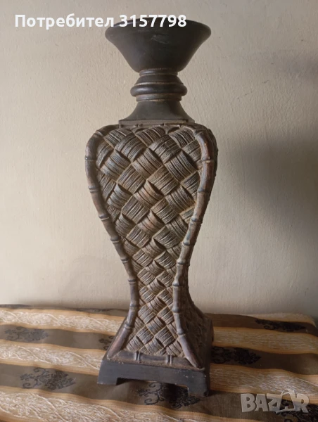 Декоративен свещник винтидж, снимка 1