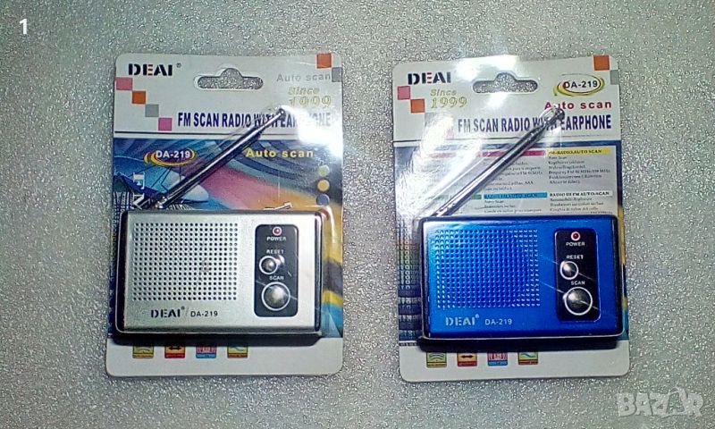 Мини FM радио Deai, снимка 1