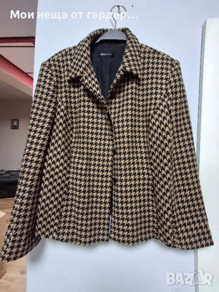 Вълнено стилно сако .р42 , снимка 1