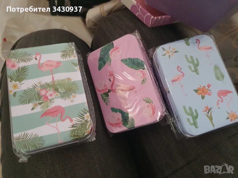 Кутия метална 9.6x6.4x2.7 см АСОРТЕ правоъгълна, снимка 1